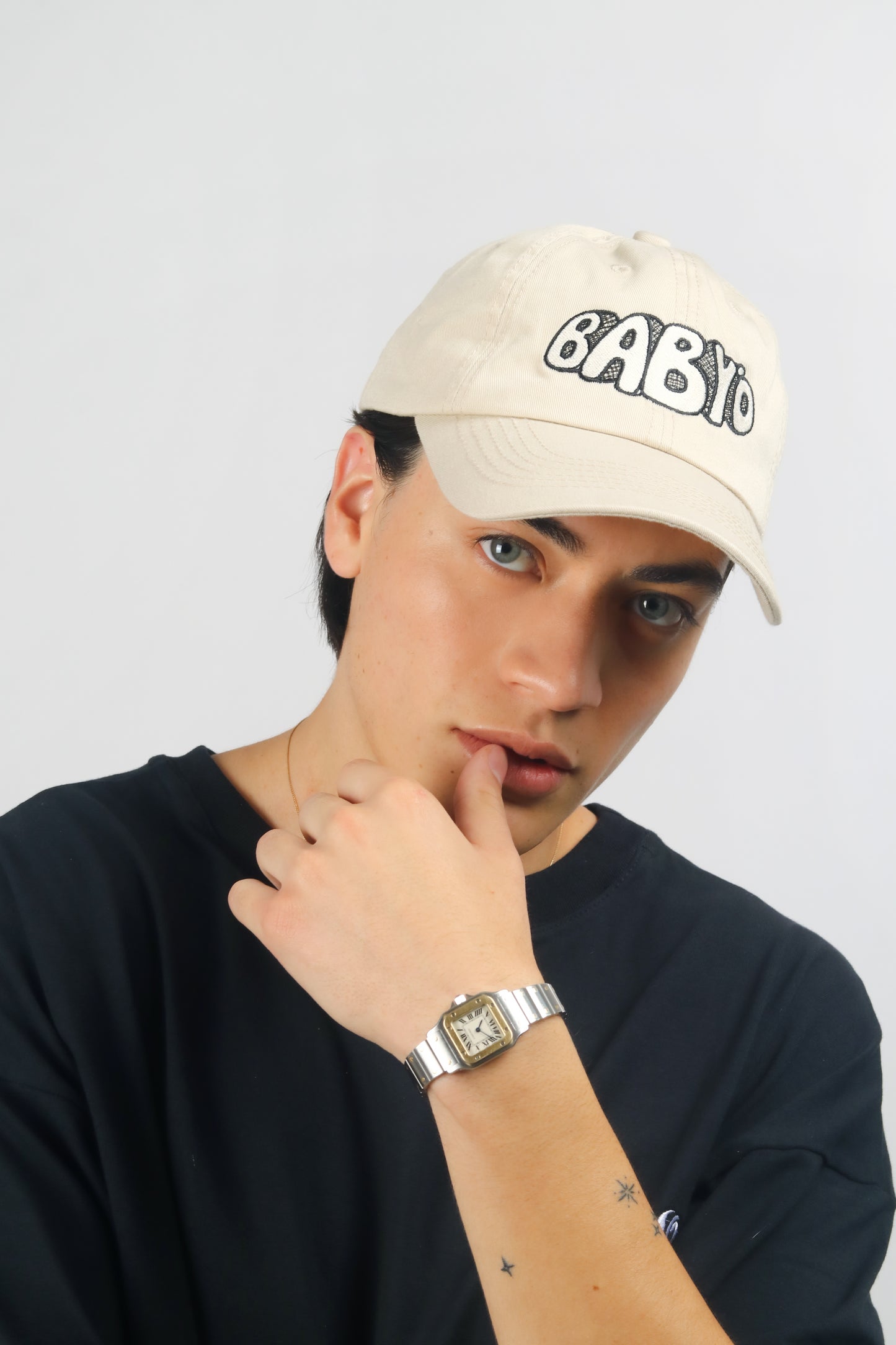 Beige Vintage Baseball Cap