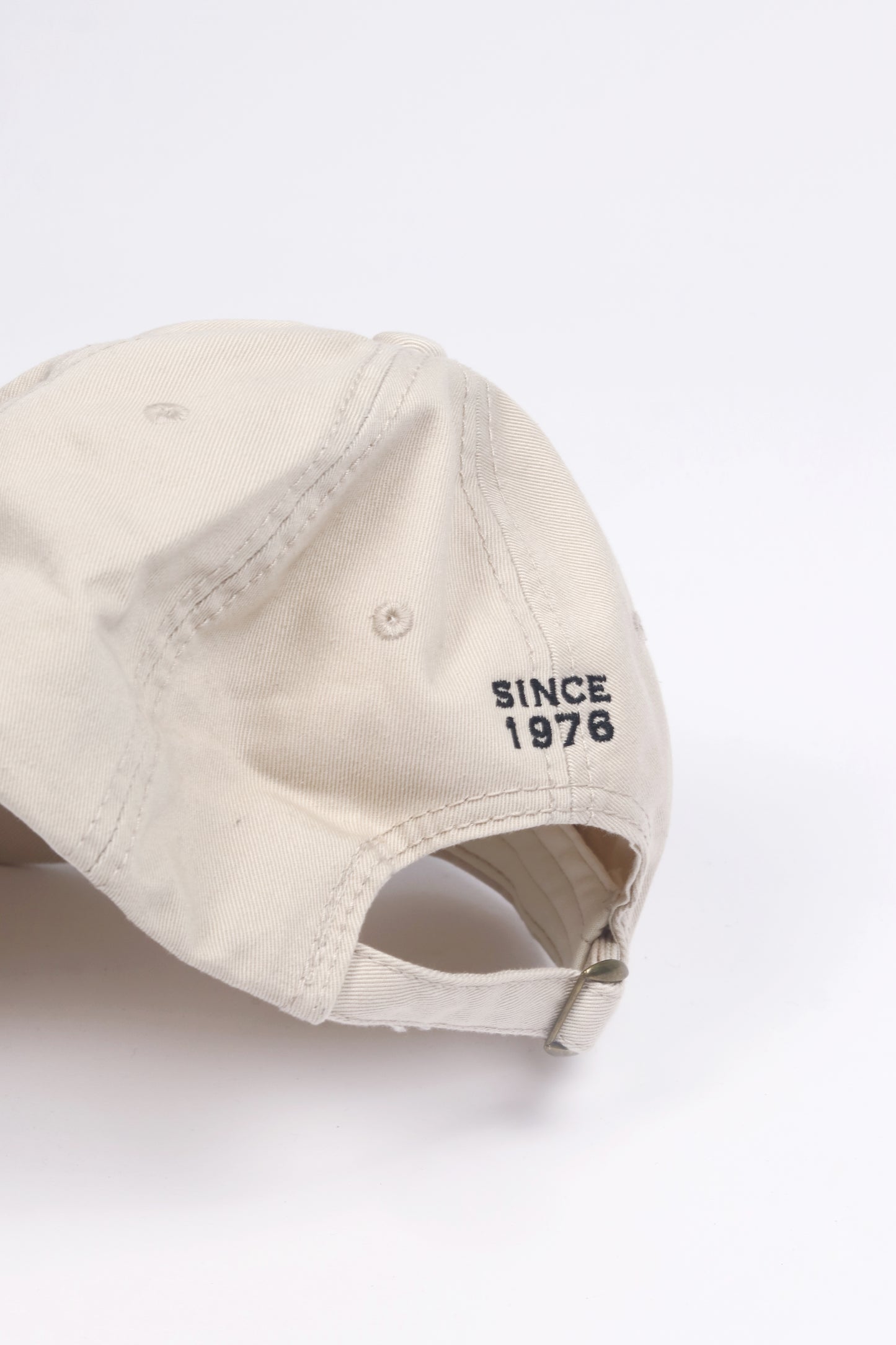 Beige Vintage Baseball Cap