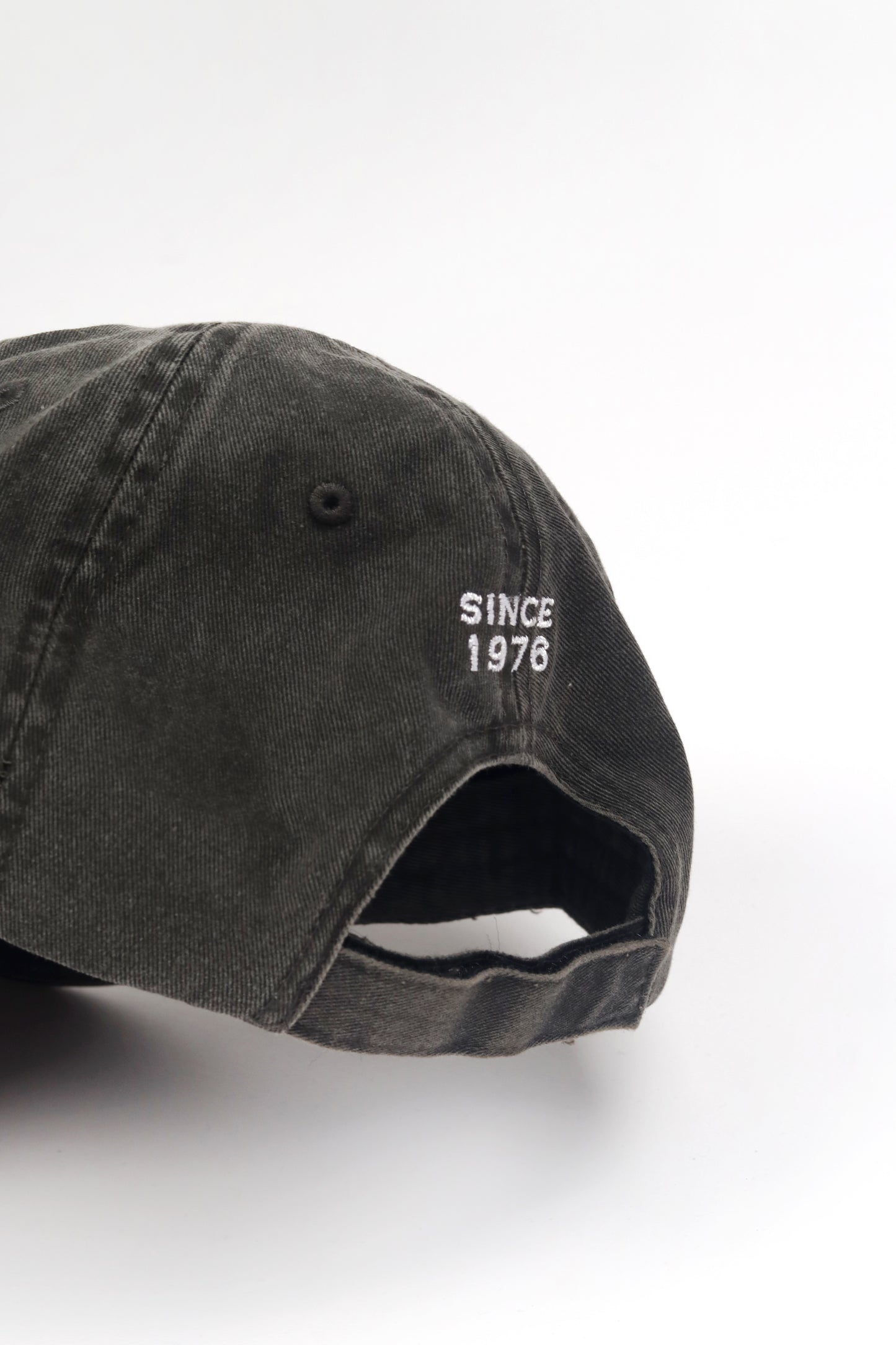Grey Vintage Baseball Cap