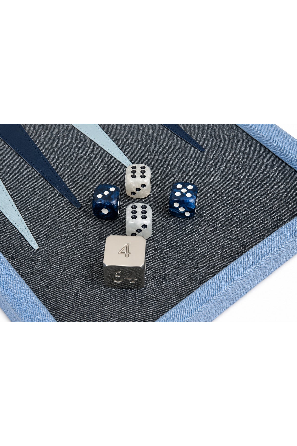 Backgammon Pro - Mezclilla Clara