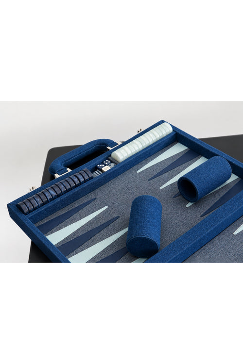 Backgammon Pro - Mezclilla Natural