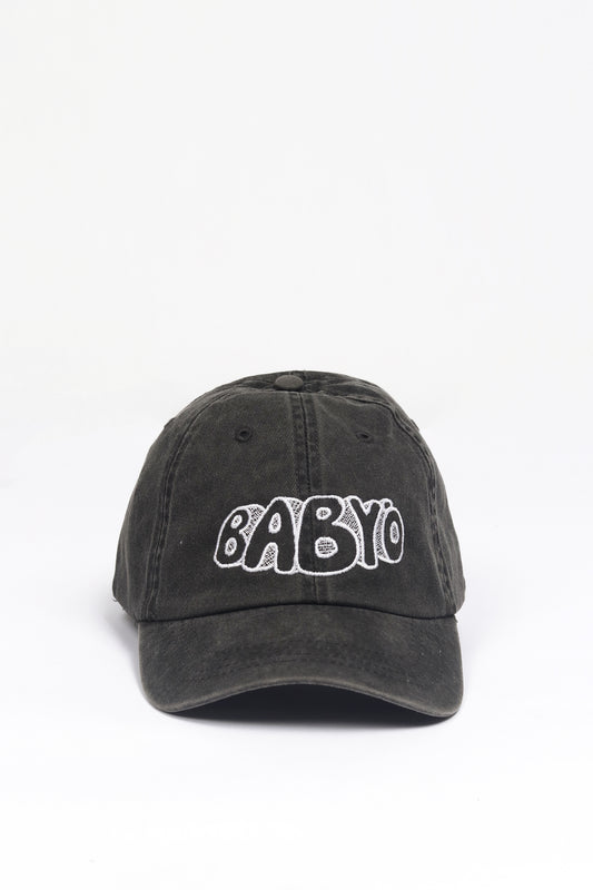 Grey Vintage Baseball Cap