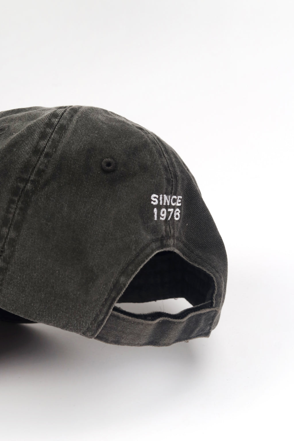 Grey Vintage Baseball Cap