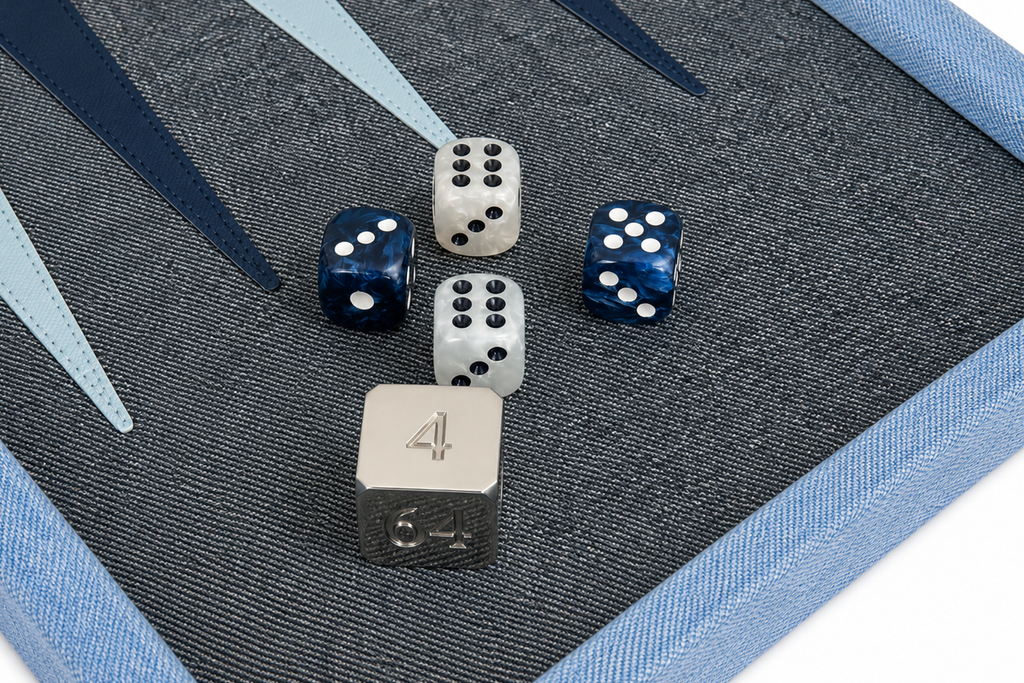 Backgammon Pro - Mezclilla Clara