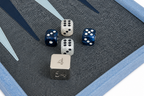 Backgammon Pro - Mezclilla Clara