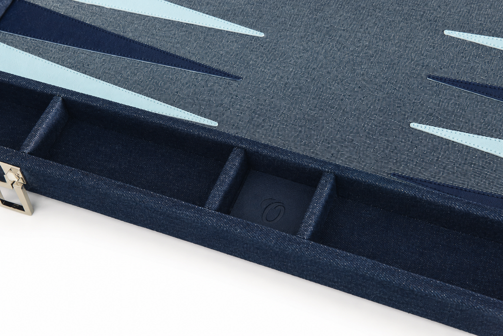 Backgammon Pro - Mezclilla Oscura